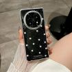 OPPO Find N5 Phone Case - Black Glitter Powder Dots Pattern - 2