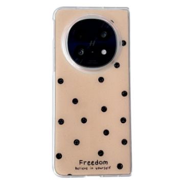 OPPO Find N5 Phone Case - Gold Glitter Powder Dots Pattern - 1