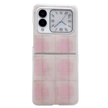 Huawei Nova Flip Phone Case - Pink Glitter Powder Dots Pattern - 1