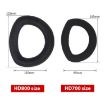 Replacement Earpads for Sennheiser HD700 - 2pcs Nano Hot Pressing Black - 3
