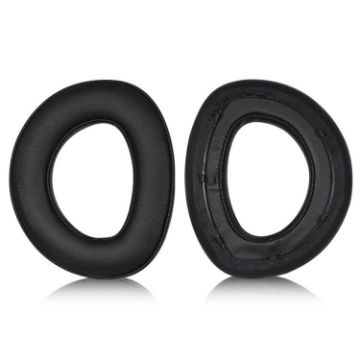 Replacement Earpads for Sennheiser HD700 - 2pcs Protein Leather Black - 1