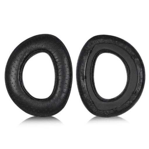 Replacement Earpads for Sennheiser HD700, Lambskin Perforated, 2pcs Black - 1