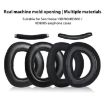 Replacement Earpads for Sennheiser HD700, Lambskin Perforated, 2pcs Black - 2