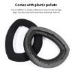 Replacement Earpads for Sennheiser HD700, Lambskin Perforated, 2pcs Black - 4
