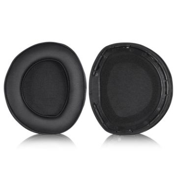 Replacement Earpads for Sennheiser HD800/HD800S - Black Protein Leather - 1