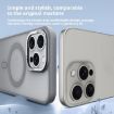 iPhone 13 Pro Max Kalebol Metal Lens Frame MagSafe Case - Matcha Green - 3