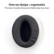 Replacement Earpads for Sennheiser HD Series, Protein Leather + Sackcloth - 5