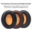 Lambskin Replacement Earpads for Sennheiser MOMENTUM 2.0 - 2pcs Dark Brown - 2