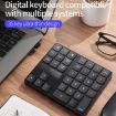 Ultra-thin 533 35 Keys Wireless Charging Digital Keyboard 2.4G - 5