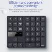 Ultra-thin 533 35 Keys Wireless Charging Digital Keyboard 2.4G - 6