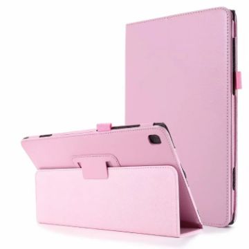 Samsung Galaxy Tab A7 10.4 (2020) Pink Leather Case with Holder - 1