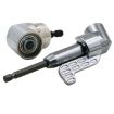 Right Angle Drill Driver Bit 105 7mm Hex Magnetic Socket Adaptor - 4