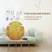 Wood Grain USB Humidifier & Aromatherapy Lamp with Remote (White-3) - 5