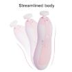 6 in 1 Electric Baby Nail Clipper Trimmer Manicure Tool Kit (Pink) - 4