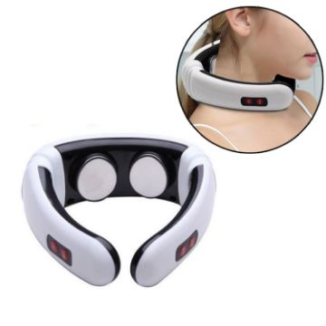 Electric Pulse Shock Neck Massager - Intelligent Plug-in Body Massager - 1