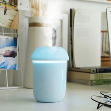 3 in 1 USB Charge Mushroom Electric Aroma Humidifier with USB Port - 1