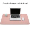Green Multifunction PU Leather Mouse & Keyboard Pad Desk Mat 80x40cm - 2