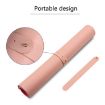 Multifunction PU Leather Mouse & Keyboard Pad Desk Mat 80x40cm Apricot - 6