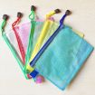 B5 Zipper Plastic Mesh Stationery Bag, 28x21cm, Random Color Delivery - 2