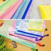 B5 Zipper Plastic Mesh Stationery Bag, 28x21cm, Random Color Delivery - 7