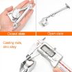 Hydraulic Rod for Cabinet Flip Door - Damping Buffer & Folding Support - 5
