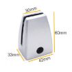 Space Aluminum Alloy Desk Screen Clamps - 2 PCS (Black) - 4