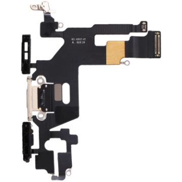 iPhone 11 Charging Port Flex Cable Replacement (White) - 1