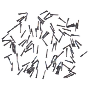 iPhone 11/11 Pro/11 Pro Max Charging Port Screws 100 PCS (Black) - 1