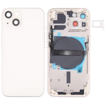 iPhone 13 Battery Back Cover with Keys, Tray, Flex Cable & Charging Module - 1