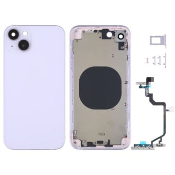 iPhone XR Back Housing Cover Purple - iP14 Appearance Imitation - 1