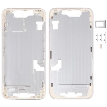 iPhone 14 Gold Middle Frame with Side Keys Replacement - 1