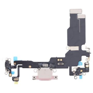 iPhone 15 Pink Charging Port Flex Cable Replacement - 1