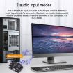ZK-502L Bluetooth 5.0 Wireless Stereo Audio Amplifier 50Wx2 12/24V - 7