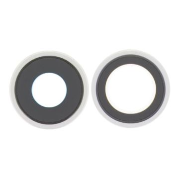 iPhone 16/16 Plus Rear Camera Lens Cover - White - 1