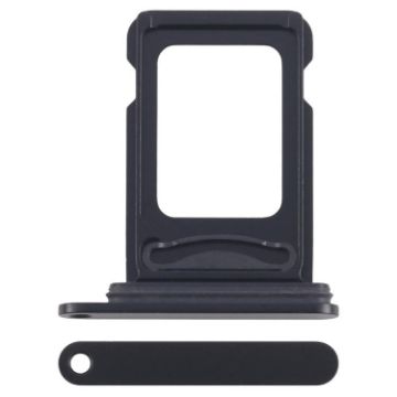 iPhone 16e Dual SIM Card Tray Black Replacement - 1