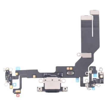 iPhone 16e Charging Port Flex Cable Black - Replacement Part - 1