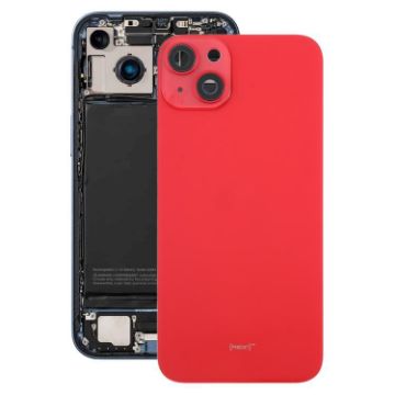 iPhone 14 Plus China Version Red Battery Back Cover with Frame - 1
