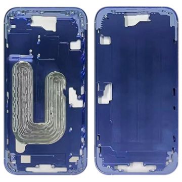 iPhone 16 Middle Frame Bezel Plate Blue - Replacement Part - 1