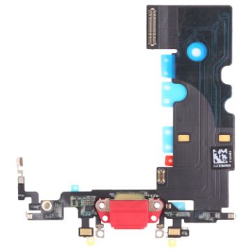 iPhone 8 Charging Port Flex Cable Replacement (Red) - Original - 1