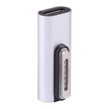 USB-C to Magsafe 3 PD Fast Charge Adapter Silver - Type-C Connector - 1