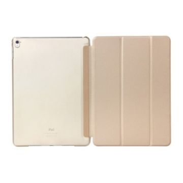 Gold Leather Case for iPad Pro 10.5/Air 2019 with Holder - Pure Color - 1