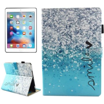 iPad Pro 10.5" Smile Pattern Leather Case with Holder & Card Slots - 1