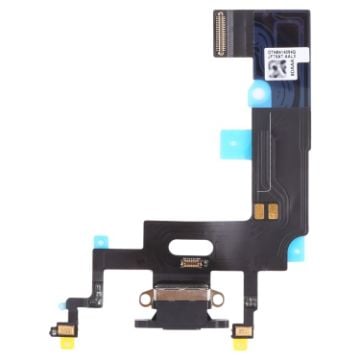 iPhone XR Charging Port Flex Cable Replacement (Black) - Original - 1