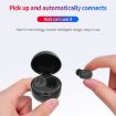 A10 TWS Space Capsule Bluetooth Earphones with Magnetic Box & Lanyard - 4