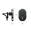 JJT-968 15W Magnetic Car Air Outlet Wireless Charger - Blue - 4