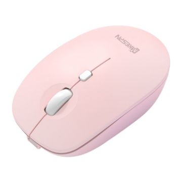 MKESPN 859 Wireless Mouse Pink - 2.4G, BT5.0, BT3.0, Three Modes - 1