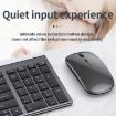 109 Three-mode Wireless Bluetooth Keyboard - Gun Metal Finish - 3