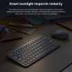 Logitech MX Keys Mini Wireless Bluetooth Backlit Keyboard - Pink - 5