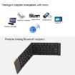 F66 Foldable Bluetooth Keyboard, 66 Keys, Android/Windows/iOS, Rose Gold - 6