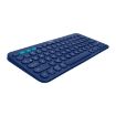 Logitech K380 Wireless Bluetooth Keyboard, Multi-Device, Portable, Blue - 3